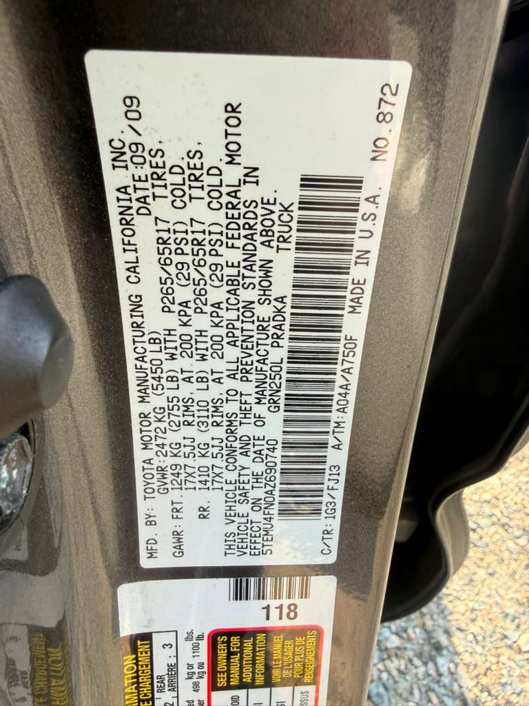 2010 Toyota Tacoma V6 - Image 21