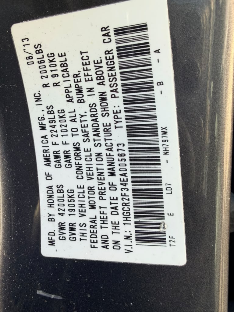 2014 Honda Accord LX - Image 24