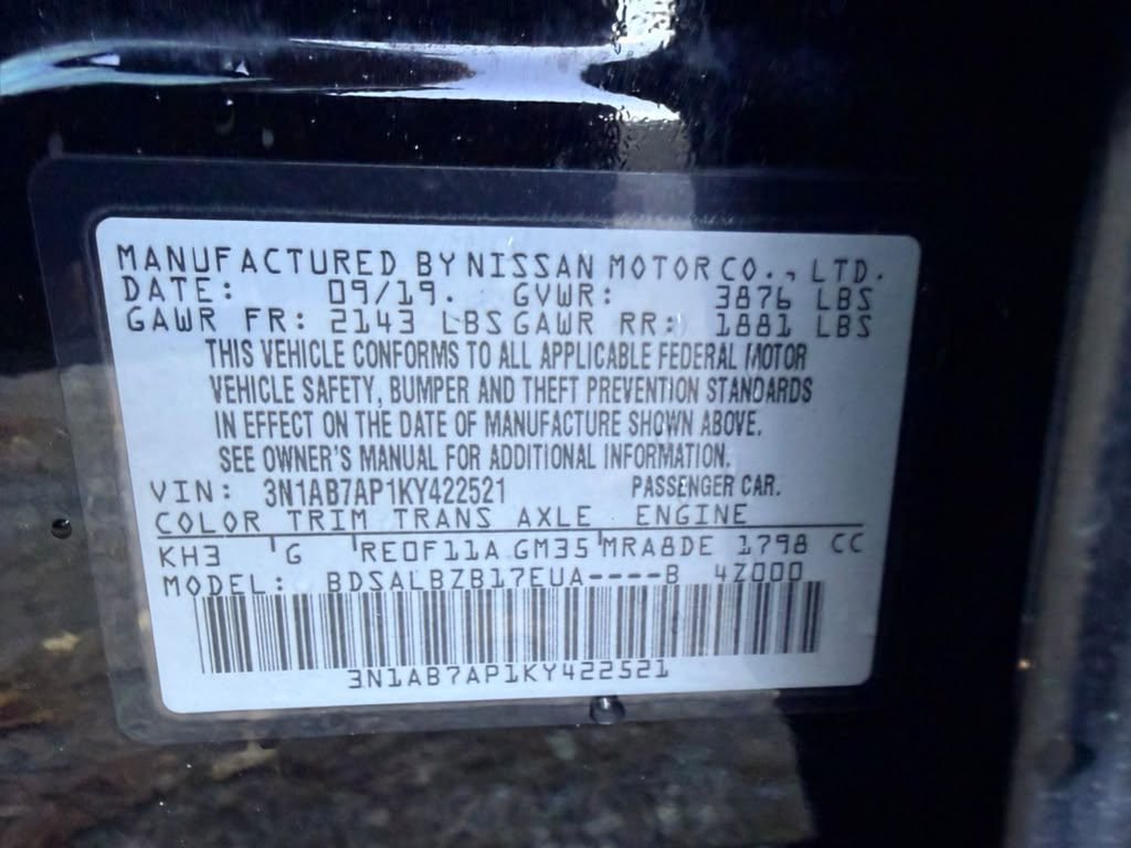 2019 Nissan Sentra S - Image 26